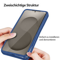360° Grad Hülle für Samsung Galaxy S26 vollschutz mit Integriertem Displayschutz Blau