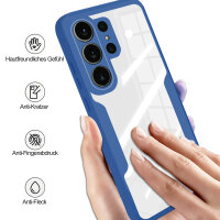 360° Grad Hülle für Samsung Galaxy S26 Ultra vollschutz mit Integriertem Displayschutz Blau