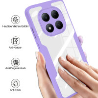 360° Grad Hülle für Xiaomi Redmi Note 15 Pro+ vollschutz Integriertem Displayschutz in Lila
