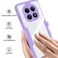 360° Grad Hülle für Xiaomi Redmi Note 15 4G vollschutz Integriertem Displayschutz in Lila