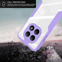 360° Grad Hülle für Xiaomi Redmi Note 15 5G / Poco M8 5G vollschutz Integriertem Displayschutz in Lila