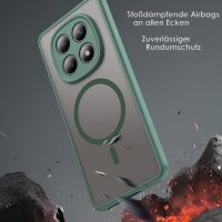 betterfon Matt Case für Xiaomi Redmi Note 15 (4G / 5G) / Poco M8 5G, Handyhülle, Schutzhülle, Kratzfest, Matt- Grün