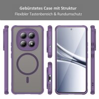betterfon Matt Case für Xiaomi Redmi Note 15 (4G / 5G) / Poco M8 5G, Handyhülle, Schutzhülle, Kratzfest, Matt- Lila
