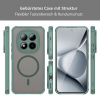 betterfon Matt Case für Xiaomi Redmi Note 15 Pro+ 5G / Poco M8 Pro 5G, Handyhülle, Schutzhülle, Kratzfest, Matt- Grün