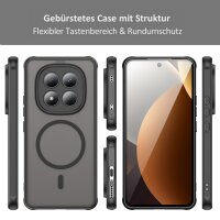 betterfon Matt Case für Xiaomi Redmi Note 15 Pro 4G, Handyhülle, Schutzhülle, Kratzfest, Matt- Schwarz