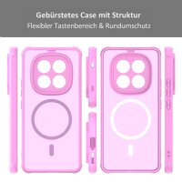 betterfon Matt Case für Xiaomi Redmi Note 15 Pro 4G, Handyhülle, Schutzhülle, Kratzfest, Matt- Pink