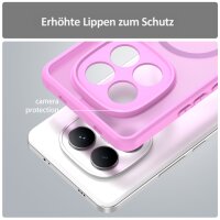 betterfon Matt Case für Xiaomi Redmi Note 15 Pro 4G, Handyhülle, Schutzhülle, Kratzfest, Matt- Pink