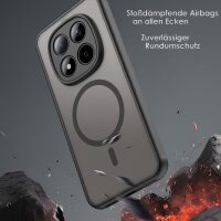 betterfon Matt Case für Xiaomi Redmi Note 15 Pro 5G, Handyhülle, Schutzhülle, Kratzfest, Matt-  Schwarz