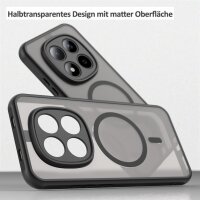 betterfon Matt Case für Xiaomi Redmi Note 15 Pro 5G, Handyhülle, Schutzhülle, Kratzfest, Matt-  Schwarz