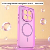 betterfon Matt Case für Xiaomi Redmi Note 15 Pro 5G, Handyhülle, Schutzhülle, Kratzfest, Matt- Pink