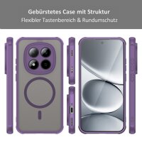 betterfon Matt Case für Xiaomi Redmi Note 15 Pro 5G, Handyhülle, Schutzhülle, Kratzfest, Matt- Lila