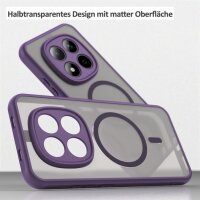 betterfon Matt Case für Xiaomi Redmi Note 15 Pro 5G, Handyhülle, Schutzhülle, Kratzfest, Matt- Lila