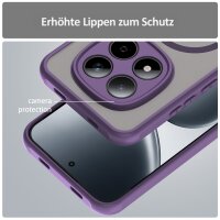 betterfon Matt Case für Xiaomi Redmi Note 15 Pro 5G, Handyhülle, Schutzhülle, Kratzfest, Matt- Lila