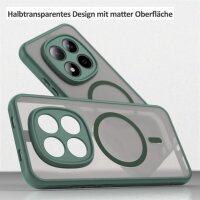 betterfon Matt Case für Xiaomi Redmi Note 15 Pro 5G, Handyhülle, Schutzhülle, Kratzfest, Matt- Grün