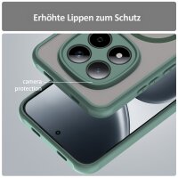 betterfon Matt Case für Xiaomi Redmi Note 15 Pro 5G, Handyhülle, Schutzhülle, Kratzfest, Matt- Grün