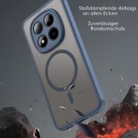 betterfon Matt Case für Xiaomi Redmi Note 15 Pro 5G, Handyhülle, Schutzhülle, Kratzfest, Matt- Blau