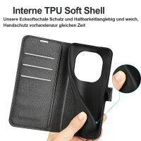 Wallet Case Klapphülle Flipcase Xiaomi Redmi Note 15 4G / 5G Schwarz