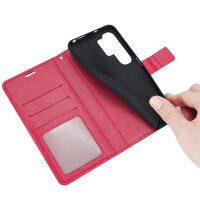 Hülle für Samsung Galaxy S26 Ultra Wallet Case Kartenfächern & Standfunktion in Mandala Rot