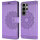 Hülle für Samsung Galaxy S26 Ultra Wallet Case Kartenfächern & Standfunktion in Mandala Lila