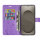 Hülle für Samsung Galaxy S26 Ultra Wallet Case Kartenfächern & Standfunktion in Blume Lila