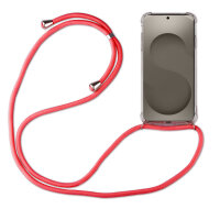 Handykette für Samsung Galaxy S26 Handyhülle mit Band in Rot
