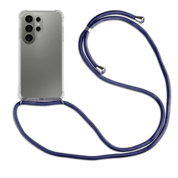 Handykette für Samsung Galaxy S26 Ultra Handyhülle mit Band in Blau