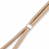 Handykette für Samsung Galaxy S26+ Handyhülle mit Band in Beige / Braun