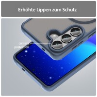 Handyhülle für Samsung Galaxy S26 Magnet Case Schutzhülle Kratzfest in Blau