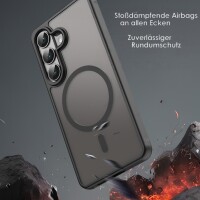 Handyhülle für Samsung Galaxy S26 Magnet Case Schutzhülle Kratzfest in Schwarz