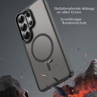 Handyhülle für Samsung Galaxy S26 Ultra Magnet Case Schutzhülle Kratzfest in Schwarz