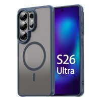 Handyhülle für Samsung Galaxy S26 Ultra Magnet Case Schutzhülle Kratzfest in Blau