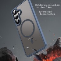 Handyhülle für Samsung Galaxy S26+ Magnet Case Schutzhülle Kratzfest in Blau