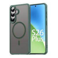 Handyhülle für Samsung Galaxy S26+ Magnet Case Schutzhülle Kratzfest in Grün