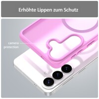 Handyhülle für Samsung Galaxy S26+ Magnet Case Schutzhülle Kratzfest in Pink