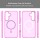 Handyhülle für Samsung Galaxy S26+ Magnet Case Schutzhülle Kratzfest in Pink