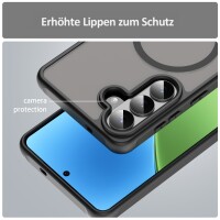 Handyhülle für Samsung Galaxy S26+ Magnet Case Schutzhülle Kratzfest in Schwarz