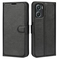 Klapphülle für Motorola Moto G06 / G06 Power, Hülle Handyhülle Flip Cover Case Schutzhülle Etui in Schwarz