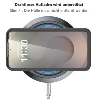 360 Grad Hülle mit eingebautem Displayschutz für Samsung Galaxy S26 Ultra Bumper Schwarz