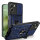 Outdoor Panzer Hülle für Motorola Moto G06 / G06 Power Handyhülle mit Kameraschutz Ringhalter Blau