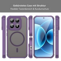 betterfon Matt Case für Xiaomi 17, Handyhülle, Schutzhülle, Kratzfest, Matt-Lila
