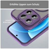 betterfon Matt Case für Xiaomi 17, Handyhülle, Schutzhülle, Kratzfest, Matt-Lila