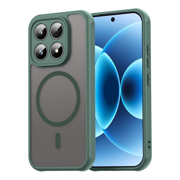 betterfon Matt Case für Xiaomi 17, Handyhülle, Schutzhülle, Kratzfest, Matt-Grün