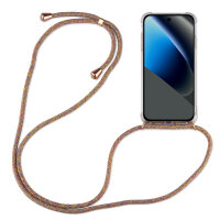 Handykette für Google Pixel 10A Handyhülle mit Band Hülle Kordel in Rainbow
