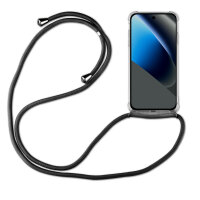 Handykette für Google Pixel 10A Handyhülle mit Band Hülle Kordel in Schwarz