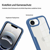 360° Grad Hülle für Apple iPhone 17E vollschutz Integriertem Displayschutz Blau