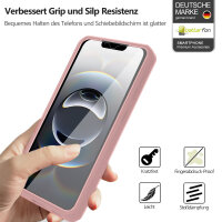 360° Grad Hülle für Apple iPhone 17E vollschutz Integriertem Displayschutz Rosa