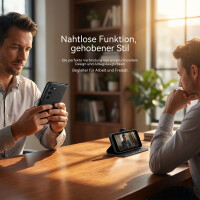 Hülle für Samsung Galaxy S26 5G  RFID Wallet Case Kartenfächern & Standfunktion in PU Leder Schwarz