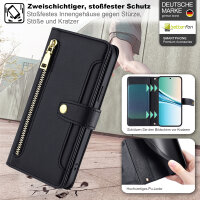 Handykette PU Leder für Xiaomi Redmi Note 15 4G / 5G Schwarz