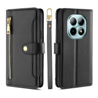 Handykette PU Leder für Xiaomi Redmi Note 15 4G / 5G Schwarz