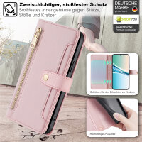 Handykette PU Leder für Xiaomi Redmi Note 15 4G / 5G Rosa